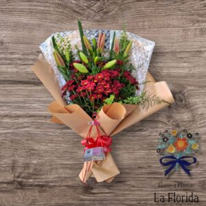 Ramo liliums con San Vicente